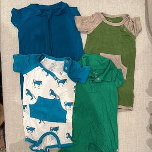 Bamboo Rompers from Kyte and Little Sleepies